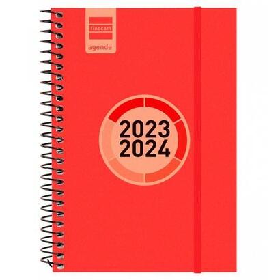 finocam-agenda-escolar-espir-label-e8-espiral-svh-rojo-2023-2024