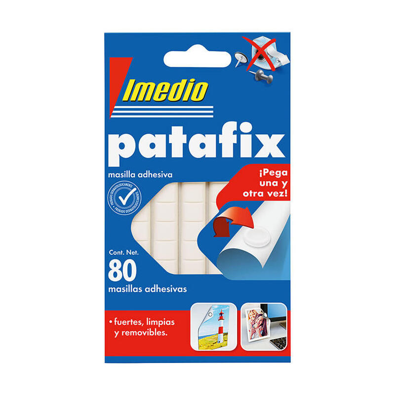 pack-de-12-unidades-imedio-patafix-masilla-adhesiva-blanca-fuertes-limpias-y-removibles-80-piezas