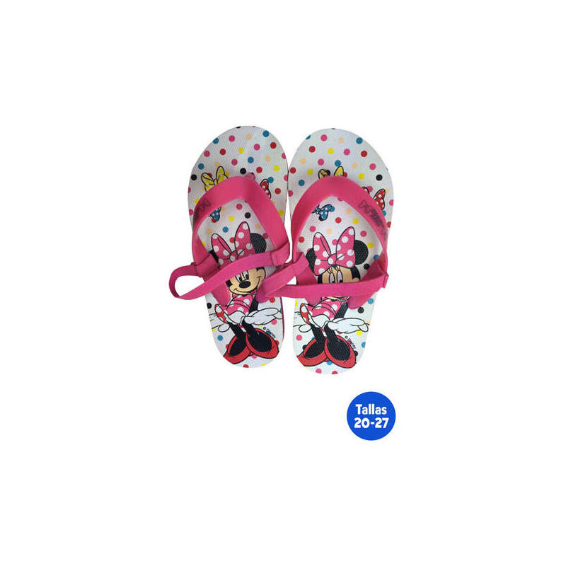 zapatillas-playa-infantiles-minnie-con-goma-talla-22