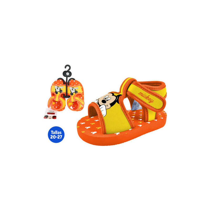 sandalias-verano-infantil-mickey-naranjaamarillo-talla-27