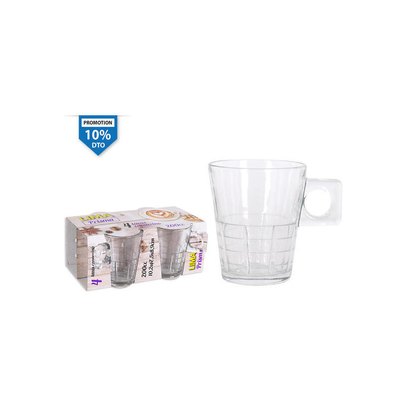 set-4-tazas-capuccino-20cl-lima-prisma