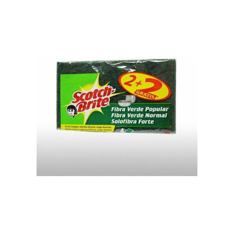 scotch-brite-classic-pack-de-4-estropajos-de-cocina-promocion-2-2-gratis-verde-oscuro