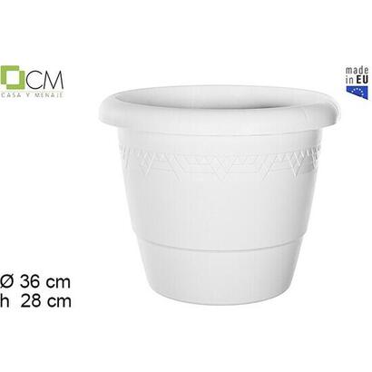 maceta-plastico-elsa-blanca-36cm