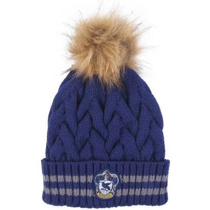 gorro-tricot-pompom-harry-potter-ravenclaw-dark-blue-talla-u