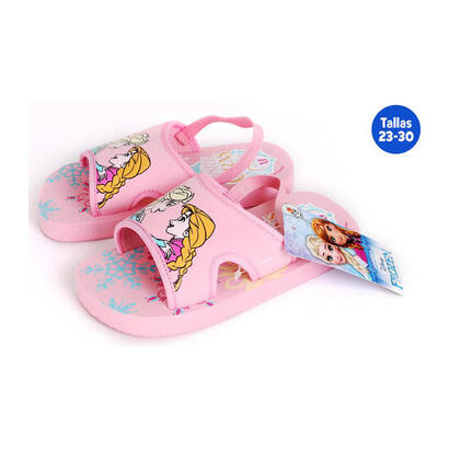 zapatillas-verano-infantiles-con-goma-frozen-rosa-talla-26