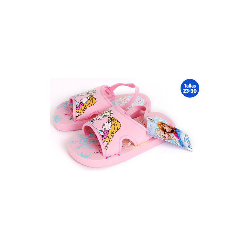 zapatillas-verano-infantiles-con-goma-frozen-rosa-talla-26