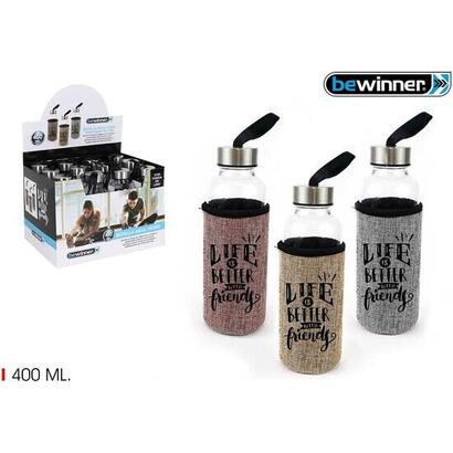 pack-de-12-unidades-botella-agua-vidr-funda-lino-400ml-bewinne