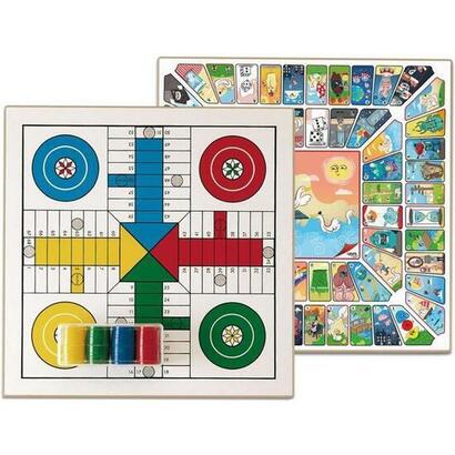 tablero-parchis-oca-con-accesorios