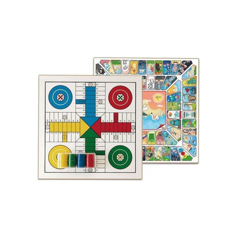 tablero-parchis-oca-con-accesorios