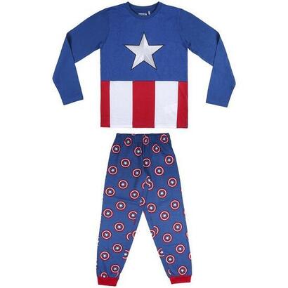 pijamas-y-batas-pijama-largo-avengers-capitan-america-rojo-talla-8a