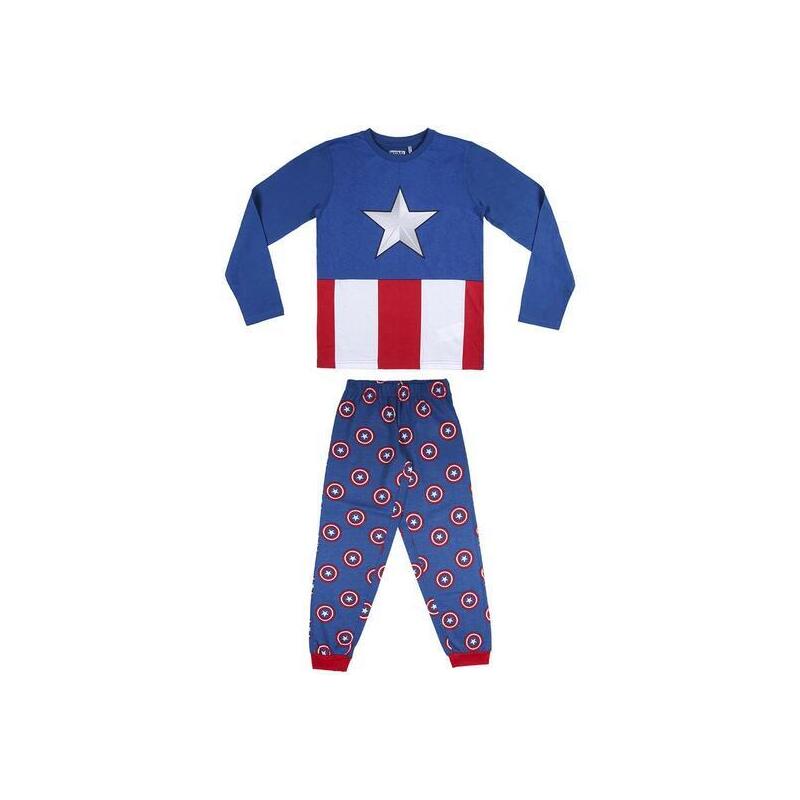 pijamas-y-batas-pijama-largo-avengers-capitan-america-rojo-talla-8a