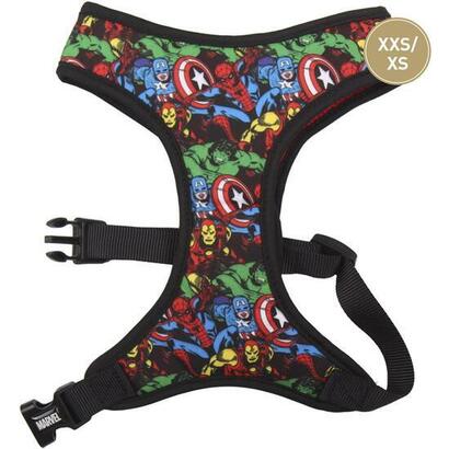 arnes-para-perros-xxsxs-marvel-black-talla-xxsxs