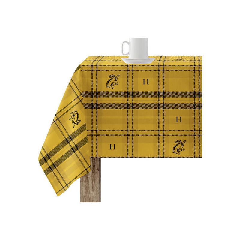 mantel-resinado-tacto-plastificado-antimanchas-modelo-hufflepuff-cuadro-talla-140x140