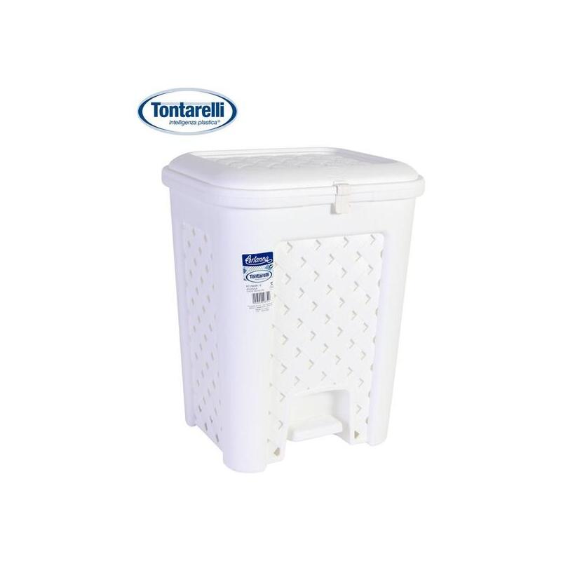 papelera-cpedal-18l-arianna-blanco