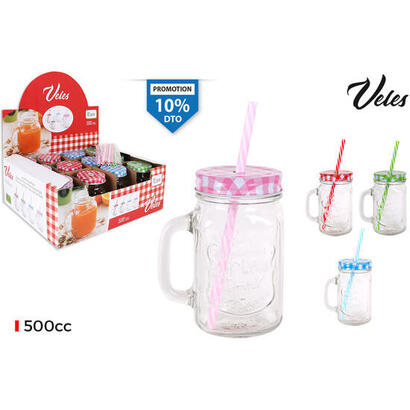 pack-de-12-unidades-mug-ctapa-y-pajita-500cc-veles-colores-surtidos