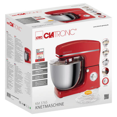 robot-de-cocina-km-3765-clatronic-rojo