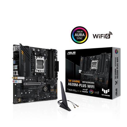 placa-base-asus-tuf-gaming-a620m-plus-wifi-amdam5ddr5matx