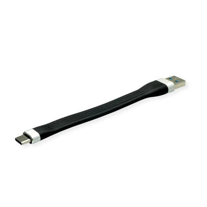 roline-usb32-gen1-cable-c-a-mm-black-11cm