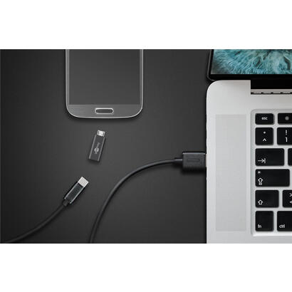 goobay-55553-cambiador-de-genero-para-cable-usb-micro-b-usb-c-gris