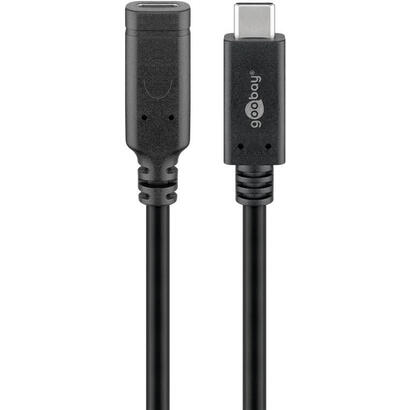 goobay-61038-cable-usb-1-m-usb-32-gen-2-31-gen-2-usb-c-negro