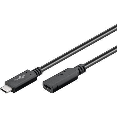 goobay-61038-cable-usb-1-m-usb-32-gen-2-31-gen-2-usb-c-negro
