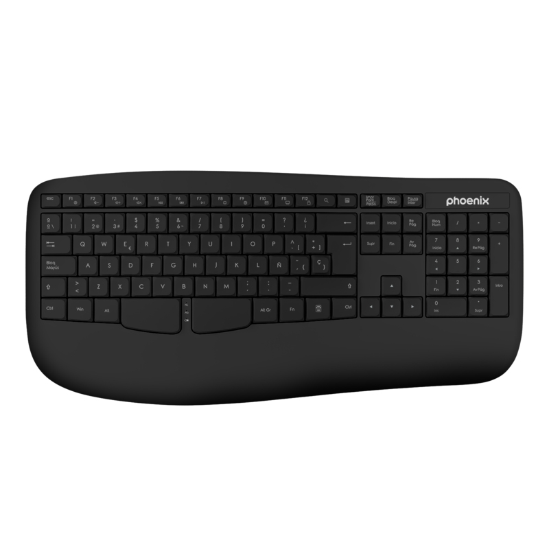 phoenix-k201-teclado-ergonomico-inalambrico-24ghz