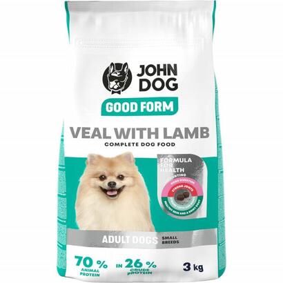 john-dog-good-form-adult-mini-veal-with-lamb-alimento-seco-para-perros-3-kg