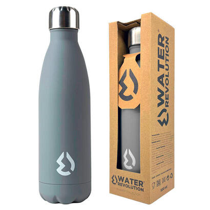 botella-gris-water-revolution-500ml