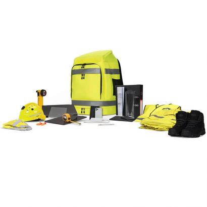 mochila-dicota-backpack-hi-vis-65-litre-yellow