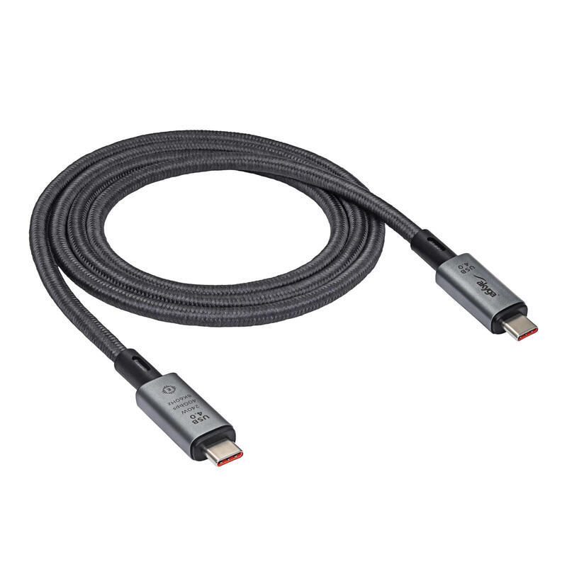 akyga-ak-usb-45-cable-usb-1-m-usb4-gen-3x2-usb-c-negro akyga-ak-usb-45-cable-usb-1-m-usb4-gen-3x2-usb-c-negro