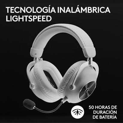auriculares-logitech-wireless-gaming-pro-x-2-lightspeed-white-981-001269