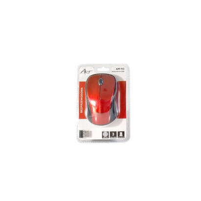 art-raton-inalambrico-optico-usb-am-92e-rojo