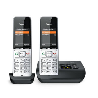 gigaset-comfort-500a-duo-telefono-dectanalogico-identificador-de-llamadas-negro-plata