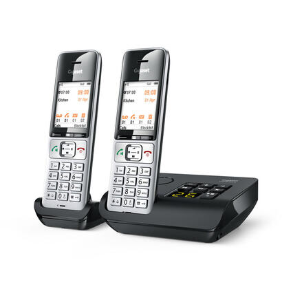 gigaset-comfort-500a-duo-telefono-dectanalogico-identificador-de-llamadas-negro-plata