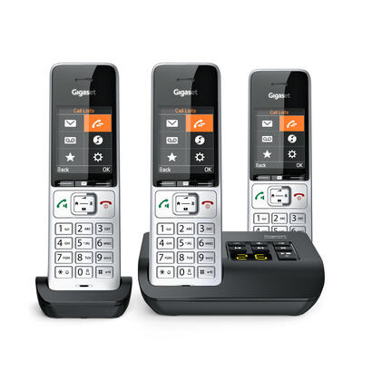 gigaset-comfort-500a-trio-plata-negro-telefono