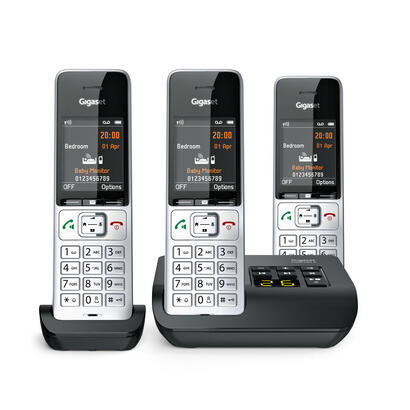 gigaset-comfort-500a-trio-plata-negro-telefono