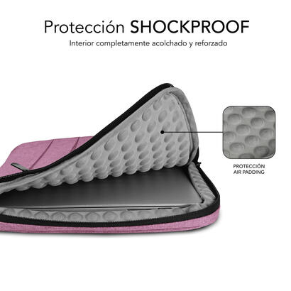 funda-subblim-air-padding-360-sleeve-para-portatiles-hasta-14-rosa