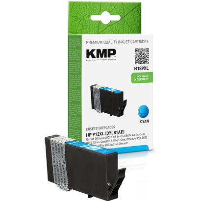 tinta-kmp-hp-912xl-3yl81ae-cyan-h189x-compatible