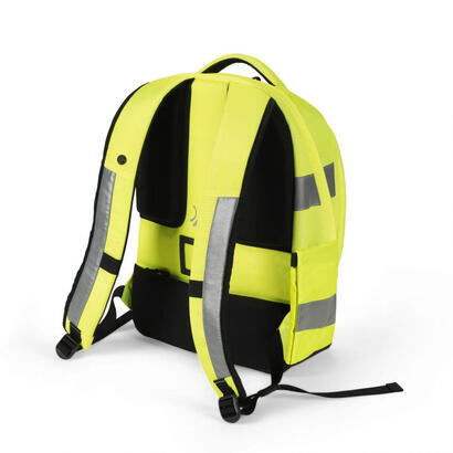 dicota-hi-vis-mochila-hi-vis-25-litre-yellow-