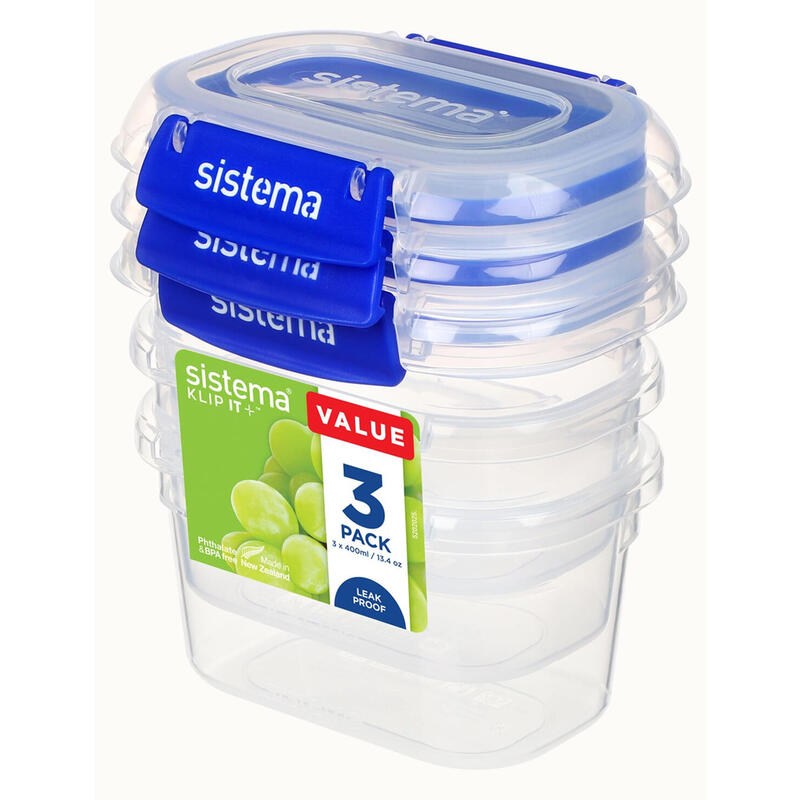 simema-fiambrera-set-klip-it-plus-3-x-400-ml-azul