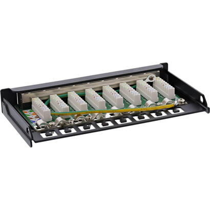 patch-panel-inline-cat6a-05u-8-puertos-montaje-en-mesapared-negro-ral9005