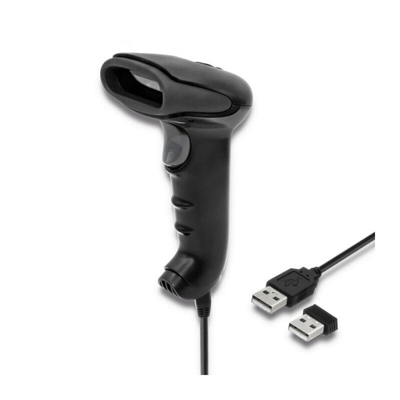 qoltec-50868-escaner-laser-inalambrico-1d-2d-negro qoltec-50868-escaner-laser-inalambrico-1d-2d-negro