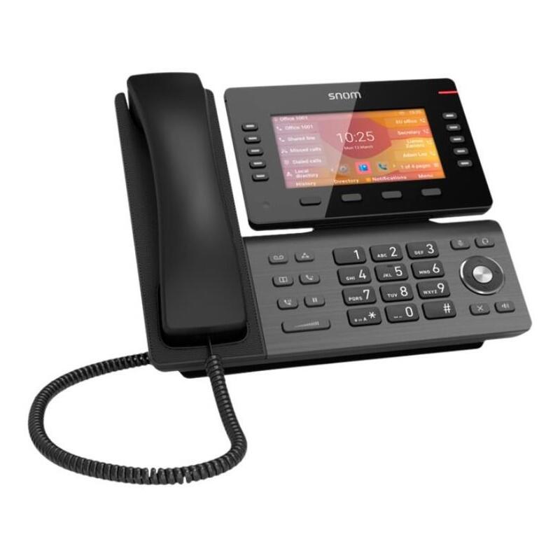 telefono-snom-d865-negro-sin-fuente-de-alimentacion