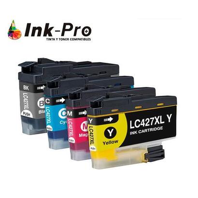 tinta-inkpro-brother-lc427-xl-amarillo-5000-pag-premium