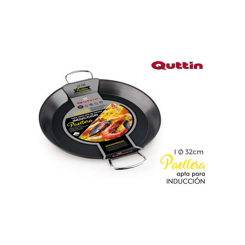 paellera-antiadherente-induccion-32cm-quttin