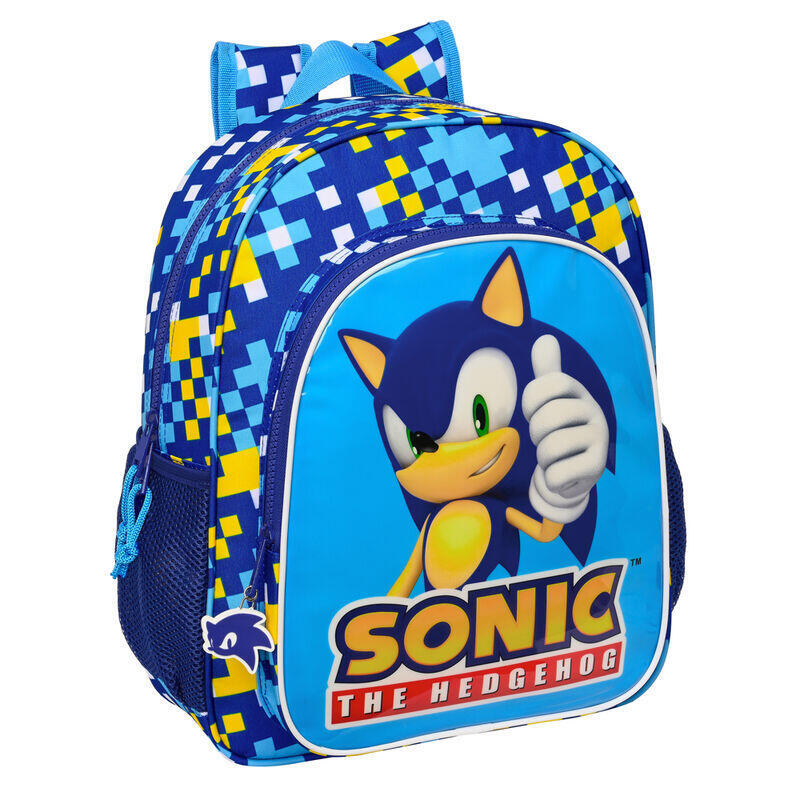 mochila-speed-sonic-the-hedgehog-38cm-adaptable