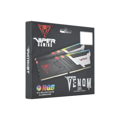 memoria-patriot-ddr5-32gb-2x16gb-viper-venom-rgb-6600-mhz