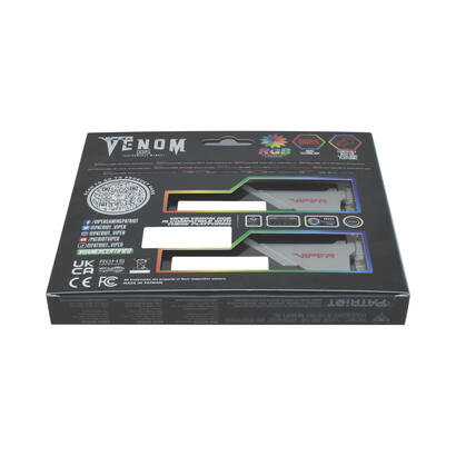 memoria-patriot-ddr5-32gb-2x16gb-viper-venom-rgb-6600-mhz