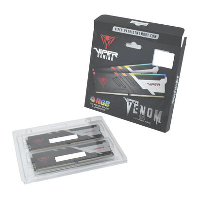 memoria-patriot-ddr5-32gb-2x16gb-viper-venom-rgb-6600-mhz