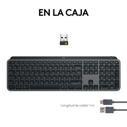 teclado-espanol-logitech-mx-keys-s-rf-wireless-bluetooth-qwerty-grafito-920-011577